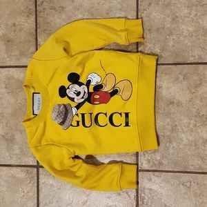 Toddler Boys Gucci like Micky Mouse Sweater